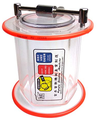 Morza KT-6808 Machine de Polissage Tambour de broyage Barrel Acrylique Tumbler Bijoux équipement 110V-220V