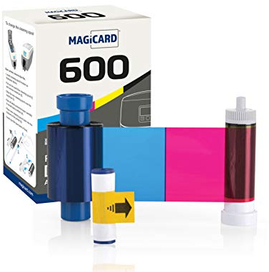 MAGICARD YMCKO Farbband 600 MB300YMCKO/3, 300 Drucke
