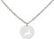 DAHEIM Halskette Hirsch - filigrane Kette Rentier mit Geweih für Damen und Frauen, Heimat-Schmuck Tracht aus Edelstahl (silber-farben) DHK299