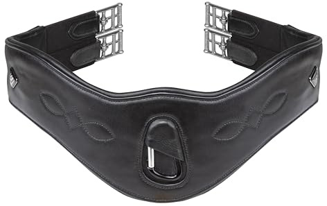 Shires Velociti Lusso Anatomical Girth - Black 46