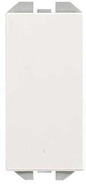 SIMON 270 | Pulsador N 10A estrecho blanco 20001150-090