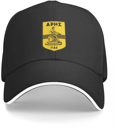 CanKan Basecap Aris Thessaloniki Football Club Baseball Cap Custom Cap Golf Herren Tennis Damen