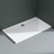 Mai & Mai Shower Tray Bathroom | Acrylic | White | Rectangular Shower Tray | WDH: 90×140×4cm | Anti-Slip Shower Base for Shower Enclosures Lucia02AR Incl. Drain Set AL01