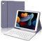 Occtingkind, Tastiera per iPad 10.2 pollici, Custodia con Tastiera per iPad 9a/8a/7a gen 2019-2021, Pro 10.5, Air 3, Cover con Magnetica Staccabile Bluetooth Keyboard, Italiano Layout, USB C, Viola