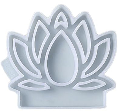 Moldes para velas Flor de loto de silicona,Molde de silicona de flor de loto - Molde de silicona en forma de flor de loto,Moldes de silicona Bloom, molde de vela de silicona de loto