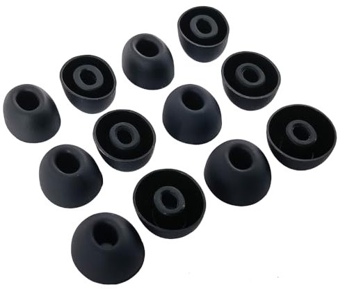 TENNMAK Ersatz-Ohrstöpsel für TAGRY X08/TOZO NC3 T20/Catitru BX17/ZZU T18/Occiam T19/Aptkdoe HD65/xinwld A97 Pro/Ordtop i13/Csasan J90 Pro/ZIUTY A1 Ohrstöpsel, 12 Stück
