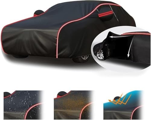 Car Garage Cover,Hail Protection for Express Van 2021 Oxford Fabric Material,Rain and Snowproof,Dirt-Repellent,Car Cover for All Four Seasons-2