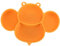 BESTonZON Plato De Silicona Para Niños Plato Ventosa Vajilla Infantil Diseño De Abeja