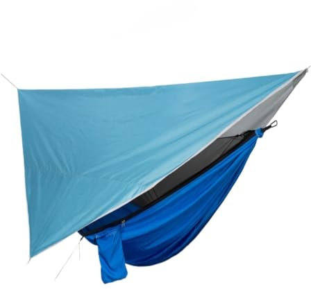 Hamac de camping extérieur avec moustiquaire et auvent pare-soleil