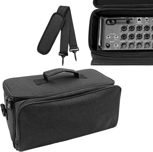 Musiin Borsa per mixer digitale personalizzata compatibile con Behringer XR18, XR12, XR16, DJ Audio Mixer Storage, nylon premium, essenziale per gli amanti della musica e protezione quotidiana.