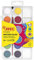 Jovi Wasserfarbkasten, 12 Wasserfarben mit Pinsel und Mischpalette