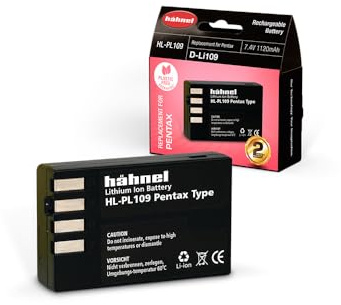 Hähnel - HL-PL109 Pentax - Kamerazubehör - Li-Ion Akku