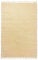 Dhurry | Fleckerl | Flachgewebe-Teppich aus 100% Baumwolle; handgewebt, waschbar, beidseitig verwendbar | 90 x 160 cm; Natur | Happy Cotton