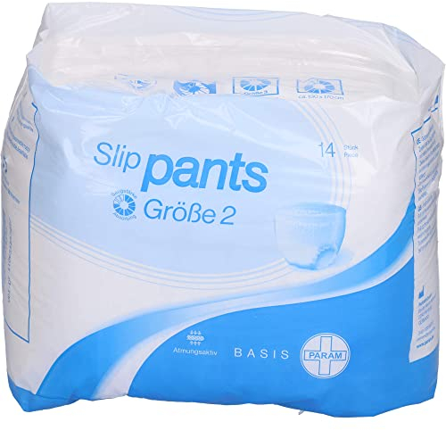 PARAM Slip Pants Basis Gr.2 14 St