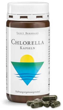 Sanct Bernhard Chlorella-Kapseln mit Chlorophyll 180 Kapseln