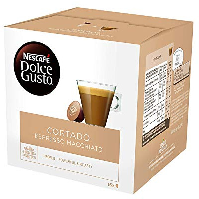 Nescafé Dolce Gusto Cortado Espresso Macchiato 101G - Paquet de 6
