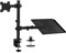 Mount-It! Laptop and Monitor Desk Mount | Fully Adjustable Laptop Mount | VESA Monitor Arm Stand | Desk Pole Mount Extension For Monitors and Laptops