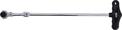 BGS 2126 | Gelenkknarre mit T-Griff, abwinkelbar | 6,3 mm (1/4)