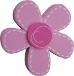 Pink Stitch effect Daisy Car Aerial Ball Antenna Topper OR Dashboard Wobbler! (one P&P charge no matter how many items you buy from Aerialballs.)