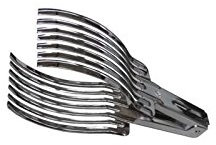 Pince coupe rôti - tranches régulières - chromé 1 - Pack Argenté