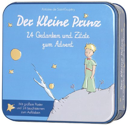 Adventsbox - Der Kleine Prinz: 24 Gedanken und Zitate zum Advent (Lingoli)