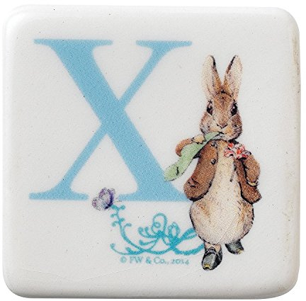 Beatrix Potter A27283 Magnet Letter X Benjamin Bunny