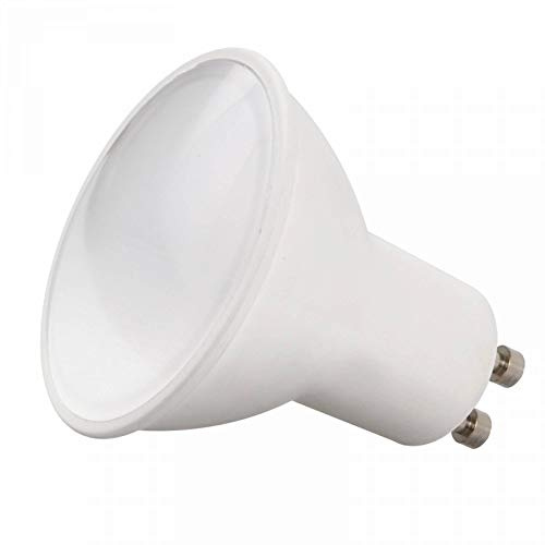 Trano 10x GU10 LED Lampe 3 Watt warmweiß Set - Leuchtmittel mit mattem Frontglas 230V - Leuchtmittel Birne