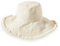HZEYN Chapeaux bob à large bord pour femme - En coton - Pliable - UPF 50+, beige, Taille unique
