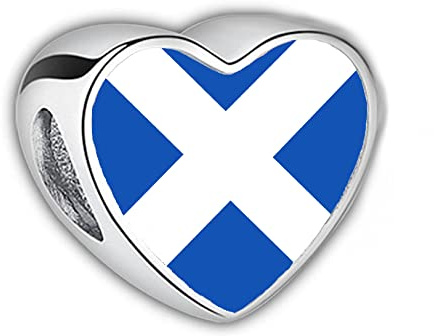 2Burned Love Heart Photo Alloy Zinc Bracelet Charm Bead Gift Fits Most European-Style Bracelets and Necklaces