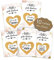 Joli Coon 10 Cartes au choix - Carte a gratter annonce grossesse