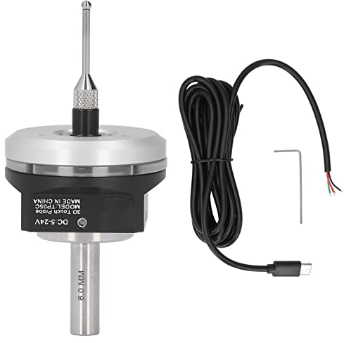 CNC 3D Touch Probe Kantentaster, Professioneller Hochpräziser Elektronischer Kantentaster Locator Unterstützt XYZ Koordinatenhub, 3D Sensor Kit für Mach3, GRBL CNC Drehmaschinenausrüstung