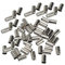 HugeDE 100 Pcs 5mm Copper Bike Brake Cable Tips Caps End Crimp Brake Cable Housing Ferrule End Caps for Road Mountain Bikes