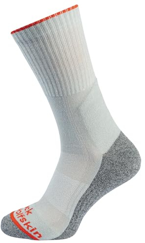 Jack Wolfskin Unisex Hike Func Cl Wandersocken, Light Grey, 44-46 EU