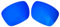 xyqrenrr Lentes de repuesto polarizadas para gafas de sol Oakley Holbrook 009102, Azul oscuro, 56*44mm