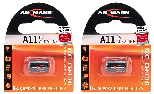 Ansmann Alkaline-Batterie A11 1er Blister (Packung mit 2)