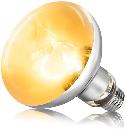 MBMYUCKY Tortoise Heat Lamp for Reptiles - D3 UV Basking Lamp Vivarium UVB Light Reptile Kit for Bearded Dragon Turtle Tank (80, Watts)