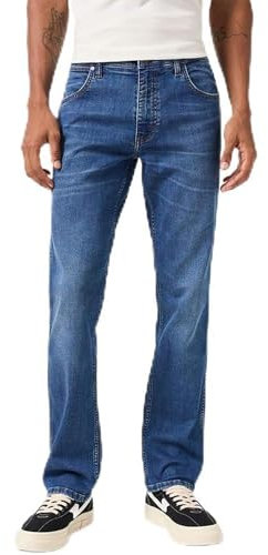 Wrangler Herren Greensboro Jeans, Dean, 33W / 32L EU