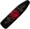 NETILGEN Ironing Board Cover Elasticated Replacement Covers Scorch Resistant with Hook and Loop Fasteners M for Dimensions 115-122 x 36-40 cm, Red Rose
