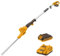 INGCO Cordless Pole Hedge Trimmer 20V Telescopic Pole Hedge Cutter 46cm Blade with 2.0Ah Battery and Charger CPHT2016012