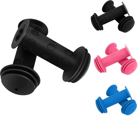 3 Paire Fahrradgriffe Kinder, RISVOWO Fahrradgriffe, Fahrradgriffe 22mm, Lenkergriffe Fahrrad, Fahrrad Griffe Geeignet für Roller, Dreiräder, Kinderlaufräder, Kinderfahrräder