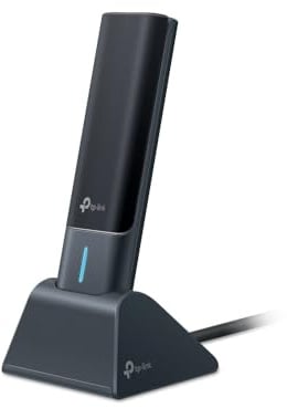 TP-Link AXE5400 WiFi 6E USB Adapter for Desktop PC (Archer TXE70UH) - Tri-Band Wireless Network Adapter, Ultra-Low Latency, MU-MIMO, OFDMA, Refined Security, WPA3, Supports Windows 11/10