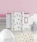 Baby Wickelauflage ohne Verstärkung Ballonfahrt - 70X 47 cm - Wickelplatte für Babybett - Wickelaufsatz und Bettumrandung - Changing Mat Zubehör