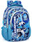 Julian Ross Champions Fußball Blau Ergonomischer Schulrucksack für Kinder, 33x15x43cm, 3 Fächer, Netz für Trinkflasche, Gepolsterte Träger, Griff, Gefüttertes Innenfach, Rucksack Jungen