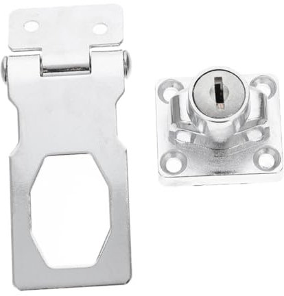 Housoutil Serrure Pour Vitrine Porte Vitrée Cave à Vin Armoire Domestique Métal Sûr Et Design Pratique Pour Protéger Articles Présentés Et Vol Utilisation Multiple Pour Applications