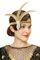 BABEYOND 20er Jahre Stirnband Damen Gatsby Kostüm Accessoires Gold Flapper Feder Haarband Gold