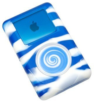 iSkin eVo2 Wild Sides for 4G iPod 20GB, Photo 30GB, Rebel (blau)
