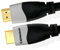 Cablesson Ivuna 2m High Speed HDMI Cable (HDMI Type A, HDMI 2.1/2.0b/2.0a/2.0/1.4) - 4K, 3D, UHD, ARC, Full HD, Ultra HD, 2160p, HDR - for PS4, Xbox One, Wii, Sky Q. For LCD, LED, UHD, 4k TVs - Black