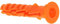 Boîte de 100 chevilles NYL avec collerette SPIT - Ø 6 mm - L.30 mm - 057070