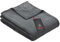 Ibena Kuscheldecke Olbia 150x200 cm - flauschig, warm & waschbar, fleecedecke dunkelgrau einfarbig