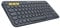 Logitech K380 Kabellose Bluetooth-Tastatur, Multi-Device & Easy-Switch Feature, Windows- und Apple-Shortcuts, PC/Mac/Tablet/Handy/Apple iOS+TV, US QWERTY-Layout - Grafit